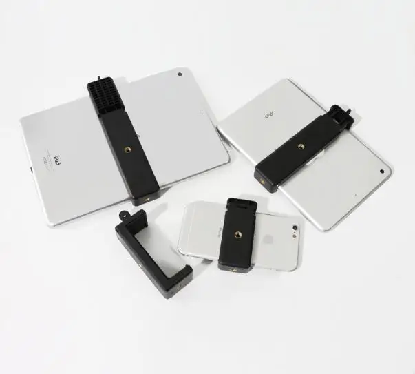 Phone Holder Adapter Clip Screw Tripod Self Stick Big Bracket Stander for Cellphone Iphone X XS 8 7 Plus Ipad Mini Samsung | Электроника