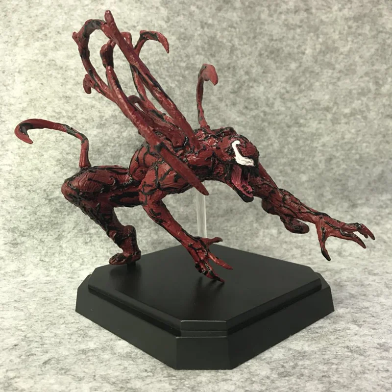 17 см удивительная Фигурка Человека-паука игрушки модель кукла красный яд Carnage