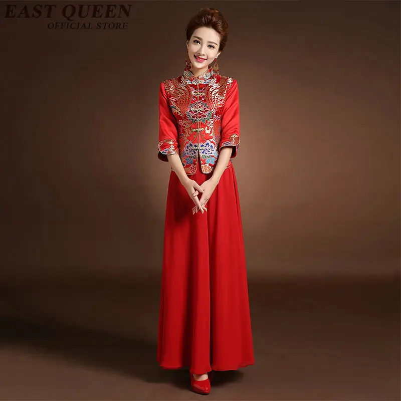Вечерние китайское свадебное платье для вечеринки Cheongsam qipao китайское оригинальное платье китайская женская традиционная китайская одежда для женщин NN0943