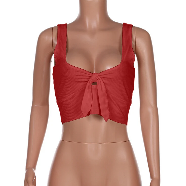 Women Summer Vest Crop Tanks Top Sleeveless Casual Short Tank Tees Sexy Clothes 2018 Fashion | Женская одежда