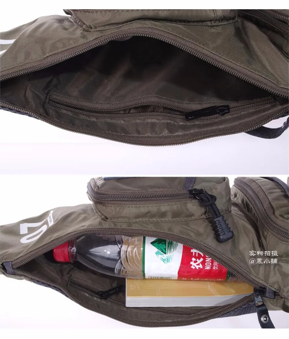 Мужская сумка мессенджер водонепроницаемая через плечо в стиле милитари|bag