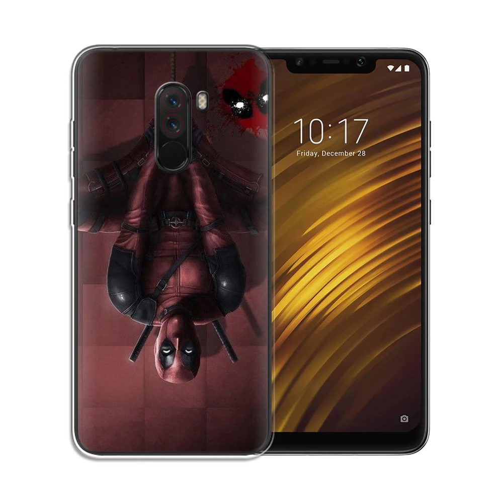 5246 Мягкий чехол из ТПУ Для Xiaomi Pocophone F1, силиконовый чехол для Xiaomi Pocophone F1, Защитные чехлы для телефонов - Цвет: 5246