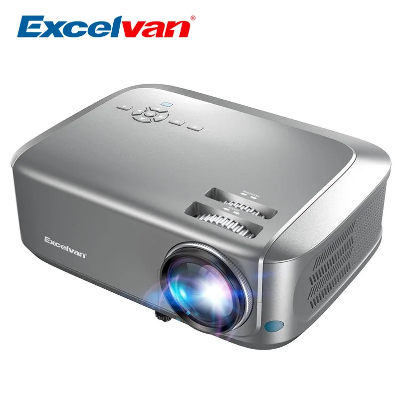 Проектор Excelvan BL68 с разрешением 1280*800 3500 люменов поддерживает красно синий 3D видео