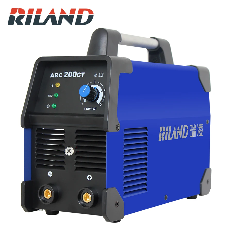 Сварочный инвертор RILAND MMA ARC 200CT сварочный аппарат IGBT однофазный дуговой для