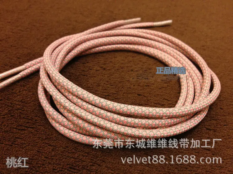 

Dongguan textile accessories 3M reflective lace, round reflective lace