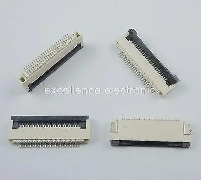 50 шт. FPC FFC 0 5 мм шаг 24 Pin Флип Тип ленты плоский разъем нижний контакт | Обустройство