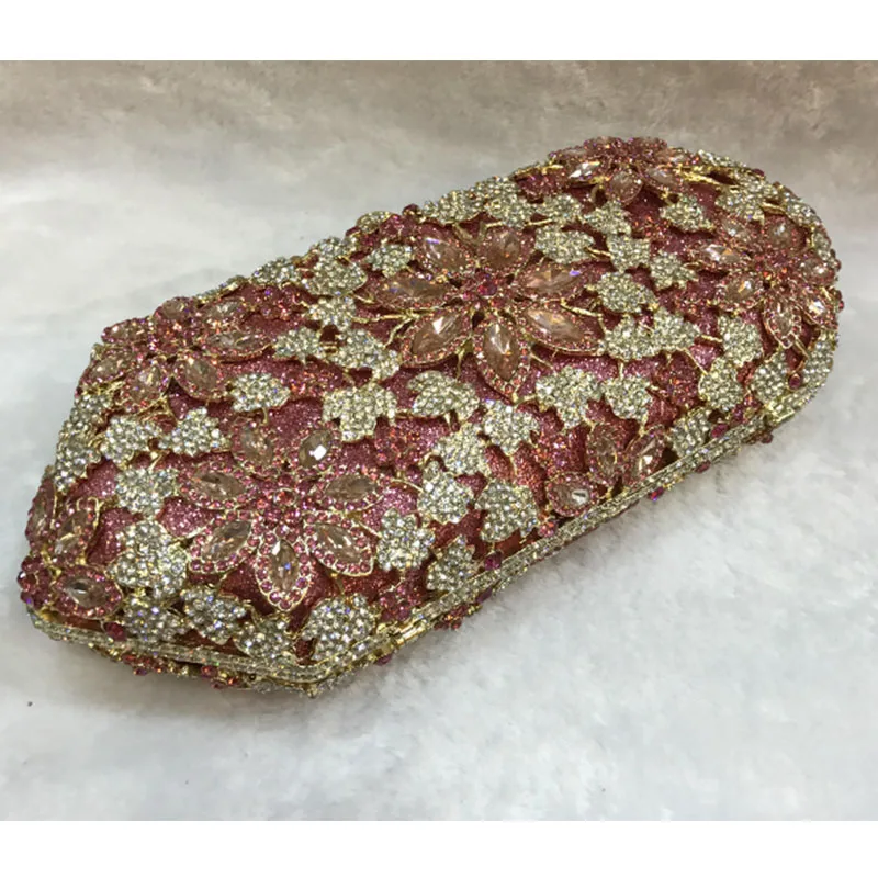 Королевский синий Стразы Коктейльные сумки-клатчи для выпускного вечера Женский