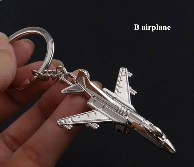 Modern Fighter Aircraft Airplane Keychain Key Chain Ring Holder Keyring | Украшения и аксессуары