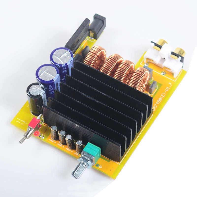 Новый K.GUSS KT 160 Class D 2 0 TDA7498E Hi Fi аудио цифровой усилитель мощности полная плата Вт *