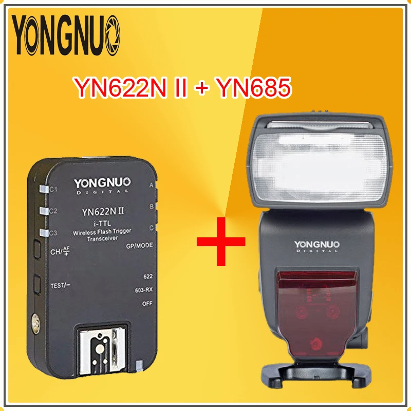 YONGNUO i TTL вспышка Speedlite YN685 (YN 568EX обновленная версия) 622N/603 двойная Беспроводная