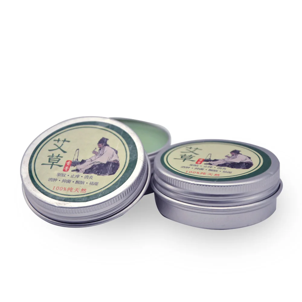3pcs Wormwood Ointment Cooling Oil Moxa Moxibustion Cream Balm Anti Motion Itching Chinese Medical Herbal Plaster D1867 | Красота и