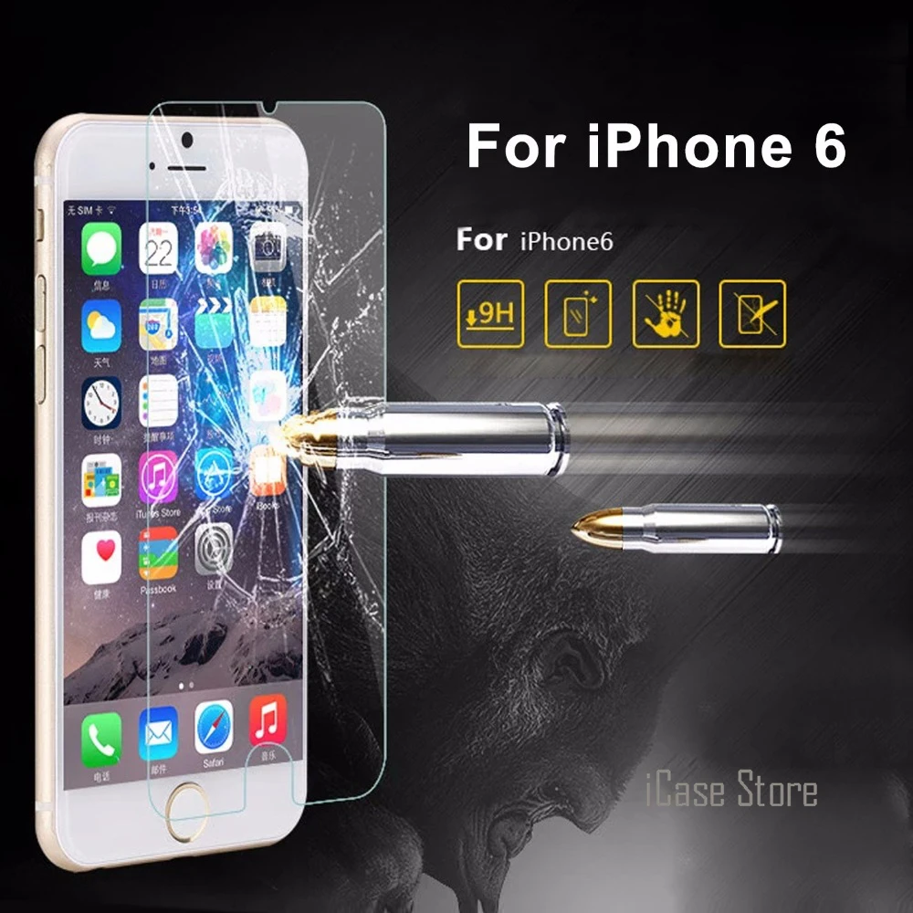 Премиум Закаленное стекло для iPhone 5 5S SE 5c 4 4S 6 S 7 plus защитная пленка SKLO GLAS