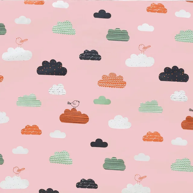 Clouds Пеленки для детей, пеленальный коврик, водонепроницаемый чехол для новорожденных, для мальчиков и девочек, Лист Мочи, коляска, кровать, многоразовая Портативная сумка для подгузников - Цвет: Clouds