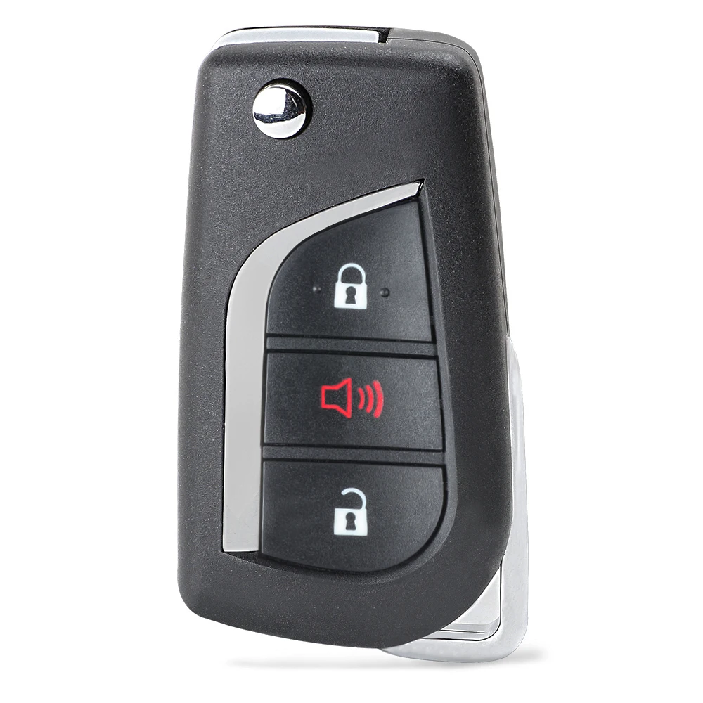 KEYECU обновлен удаленное ключи для Toyota матрица Pontiac Vibe 2009 2010 Fob 3 кнопки-315 МГц-4D67