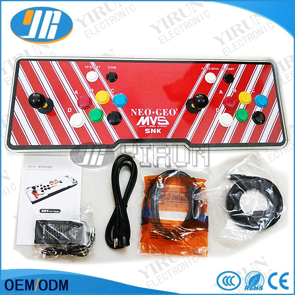5th 846 Games Arcade Console in 1 Jamma Support HDMI VGA Output for TV with USB to PC PS3 | Спорт и развлечения