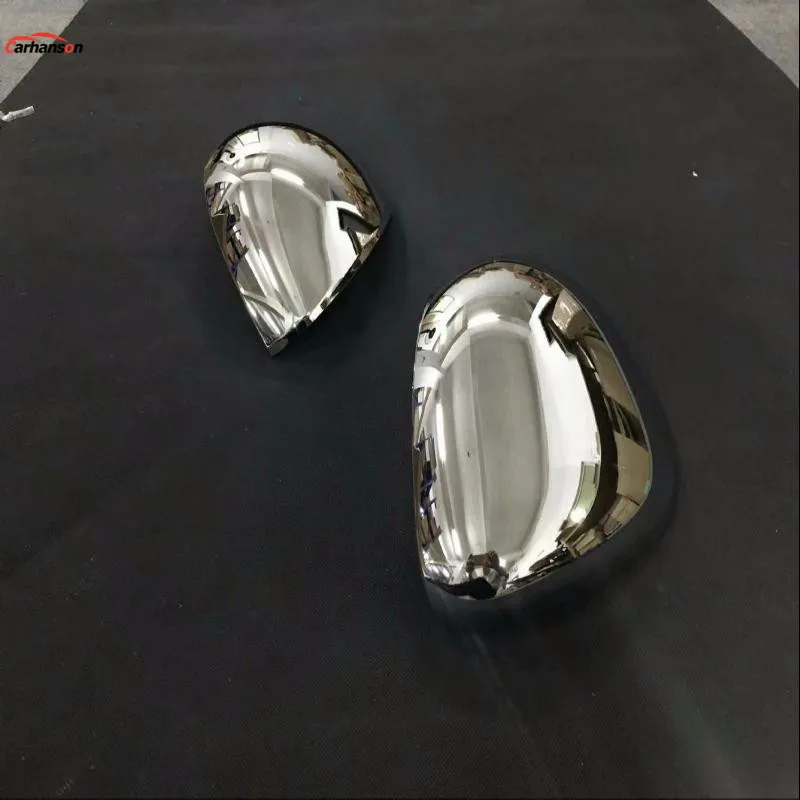 Для Fiat 500x 2015 2018 2020 2021 Chrome заднего вида для боковой двери зеркало крышка Накладка