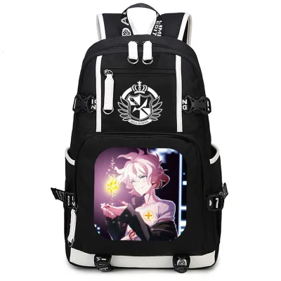 Danganronpa monokuma рюкзак аниме Komaeda Nagito косплей Хината Hajime нейлоновая школьная сумка дорожные сумки