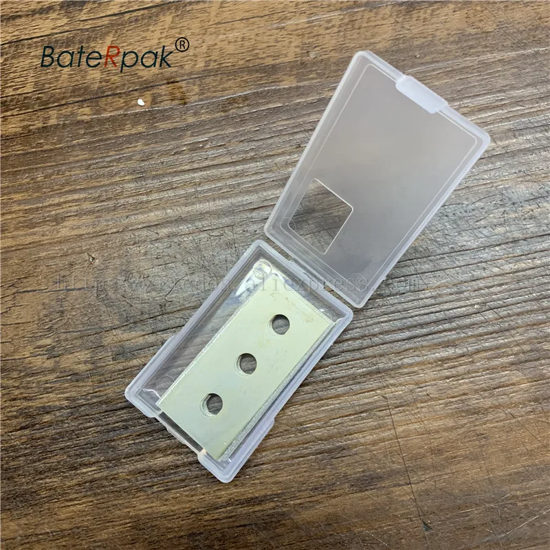 BateRpak ER809G/809BP кожаный сплиттер лезвие, кожа для очистки овощей устройство комплект лезвие для резки, кожа skiver Инструменты Запчасти