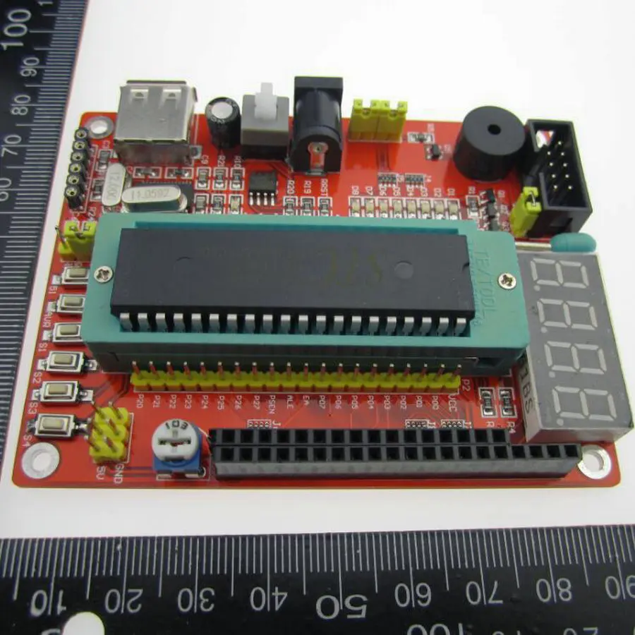 51/AVR макетная плата включая SCM/USB line микроконтроллер минимальная системная MCU |