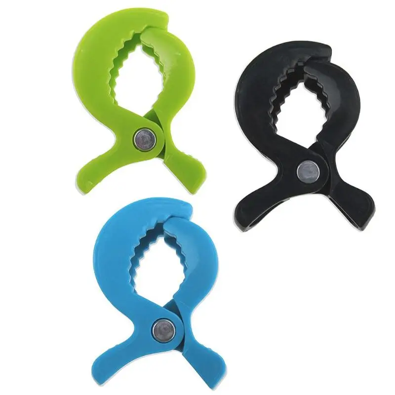 1/2pcs Baby Colorful Car Seat Accessories Plastic Pushchair Toy Clip Pram Stroller Peg To Hook Cover Blanket Mosquito Net Clips