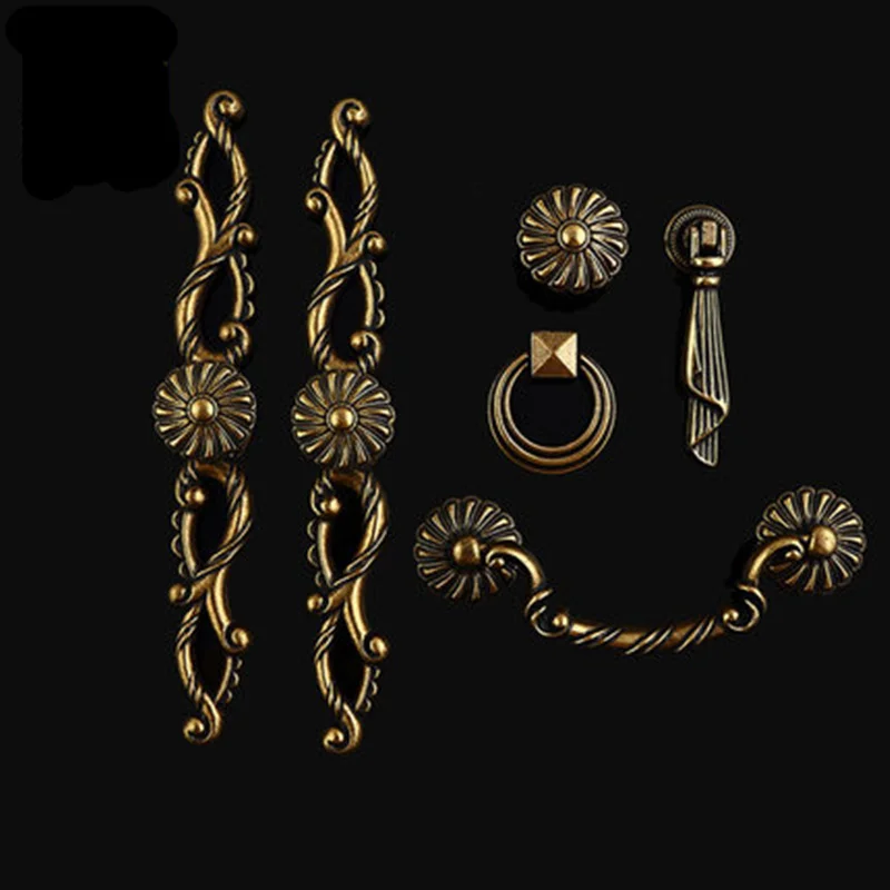 Кухонная обувь в винтажном стиле 3 шт. ящик для шкафа шкаф ручки мебель дома|furniture