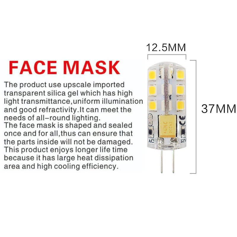 10 шт. G4 светодиодный светильник 12V AC DC 3000K 4000K 6000K светодиодный G4 лампы Luz 2835SMD 24 светодиодный капсулы силикона светильник эквивалентно 20 Вт галогенная лампа