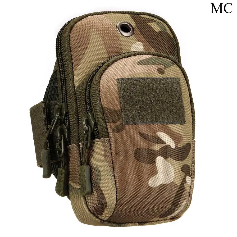 MC SINAIRSOFT Спорт на открытом воздухе Альпинизм тактический фонарь с откидивающейся Крышкой Сумки из натуральной кожи в стиле милитари Молле спортивная сумка на руку сумки для охоты - Цвет: MC