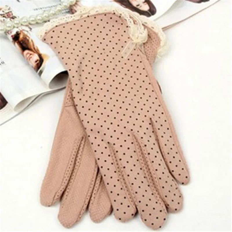 Новое поступление 1 пара женских хлопковых перчаток солнцезащитные