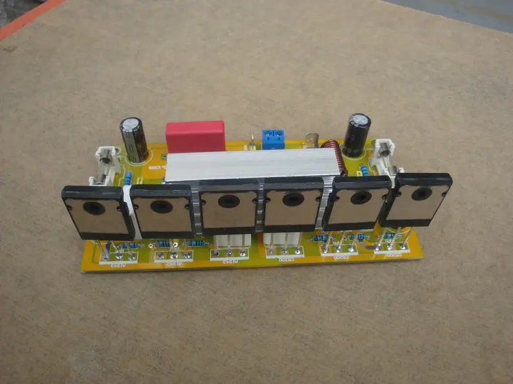 Новинка DC double 18 40V hifi DMOS TDA7294 + 5200 1943 power pair tube 300W аудио моно усилитель board|Усилители