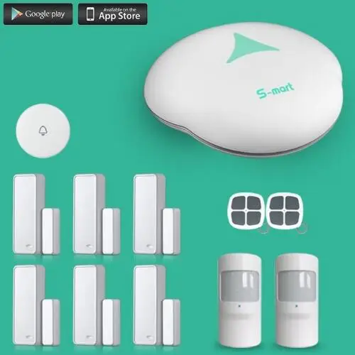 Умный дом дизайн GSM/SMS сигнализация системы безопасности дома умная розетка