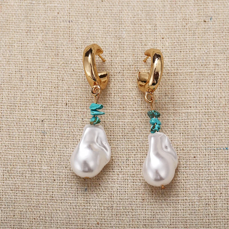 Серьги-подвески женские с натуральным длинным жемчугом | Украшения и аксессуары