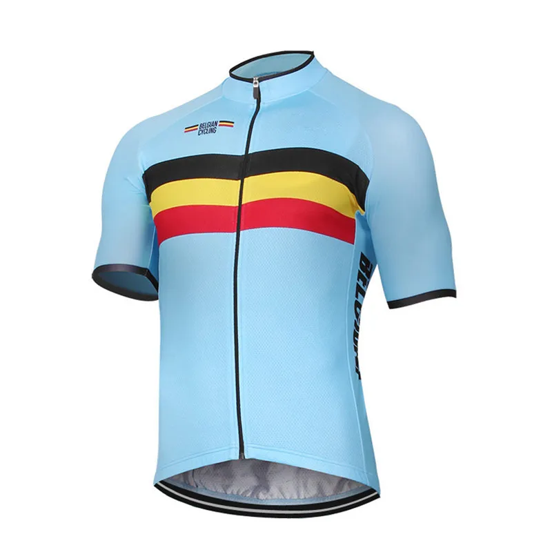 Мужские майки с коротким рукавом быстросохнущие для езды на велосипеде лето 2019 |