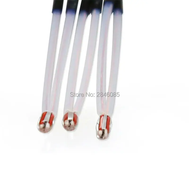 5PCS/Lot 100K ohm NTC 3950FB Thermistors with cable Temperature Sensor RepRap Extruder for Creality 3D Printer Mend Hot bed | Компьютеры и