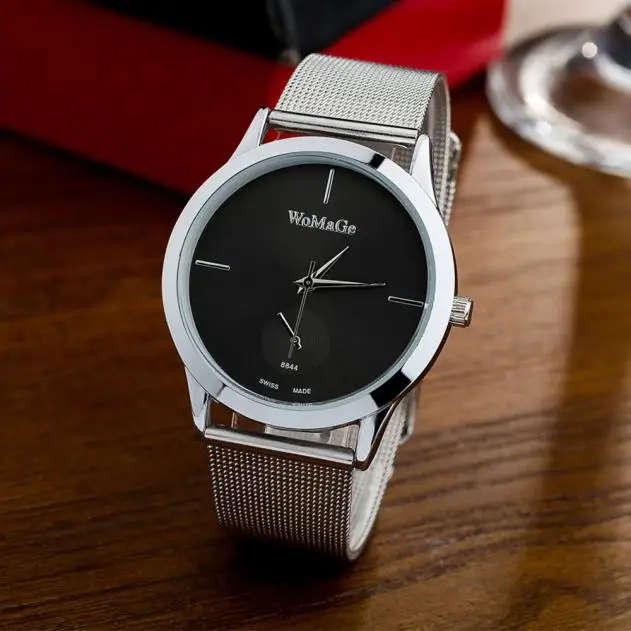 Женские часы женские модные маленькие стальной ремешок Аналоговый браслет