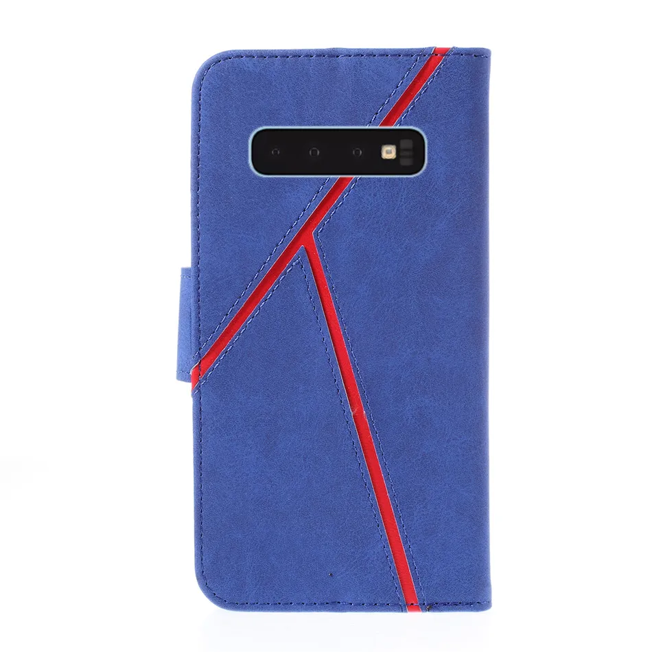 Роскошные Бизнес чехол для samsung Galaxy S10 S10E S9 S8 j3 j5 j7 j4 j6 A6 A7 A8 плюс простой Цвет хит Цвет крышка D23Z