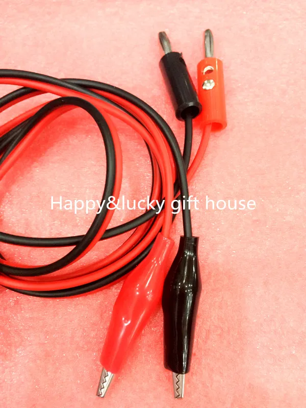 Кабели для тестовой аппаратуры с &quotкрокодилами&quot на конце. Бесплатная