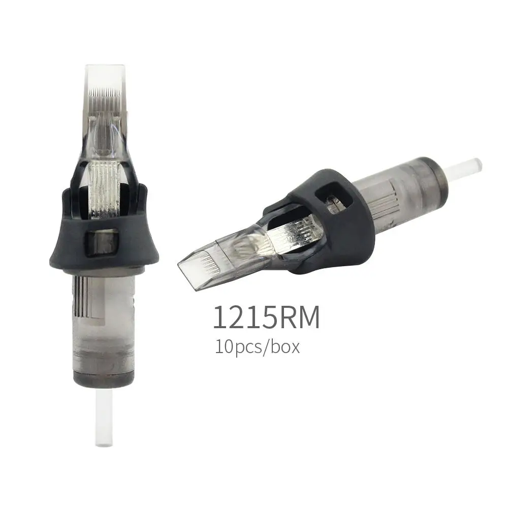 

10pcs Tattoo Needle Cartridge 0.35mm Curved Magnum for Pro Shader