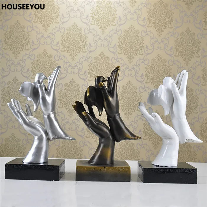 Креативные абстрактные фигурки Миниатюрные аксессуары статуя скульптура