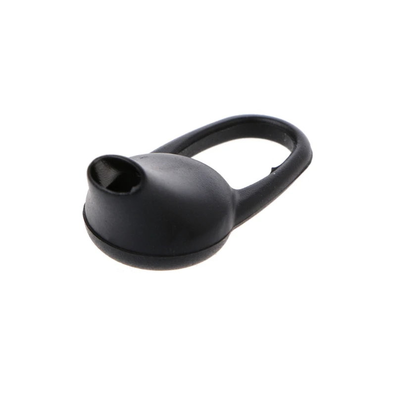 100 шт черные прозрачные Bluetooth наушники силиконовые заушники зажим петли