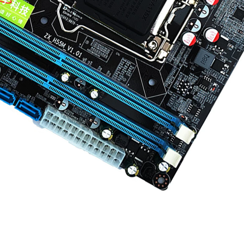 Jiahuayu новая H55 Настольная компьютерная материнская плата LGA1156 поддерживает
