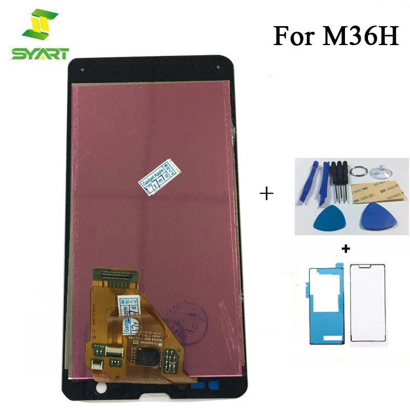 Сенсорный ЖК дисплей SYART 4 6 дюйма для SONY Xperia ZR M36h C5502 C5503 дигитайзер сенсорная