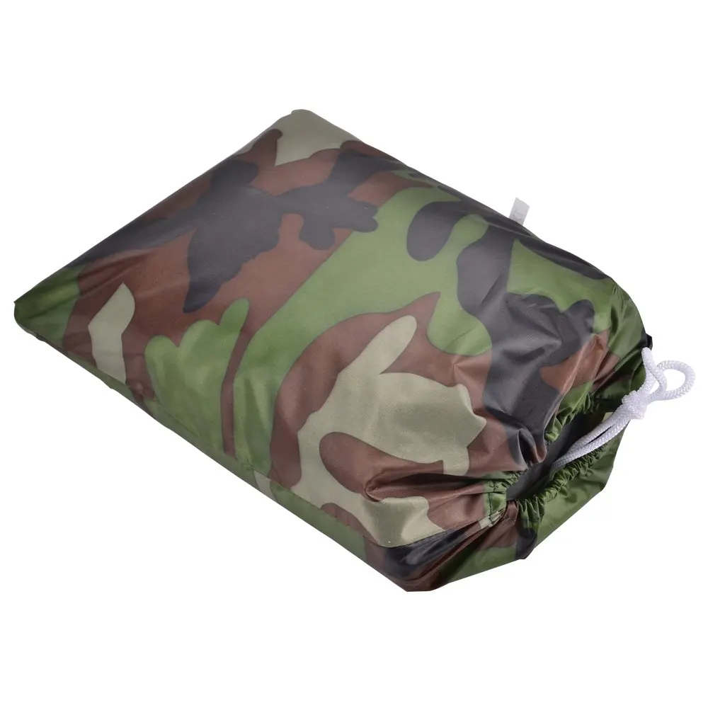 

Camouflage Moto Tarpaulin Cover Waterproof Outdoor Protector Rainproof Outdoor Blanket Motorbike Rain Sun Dust Motorcycle Covers