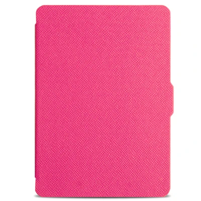 rose Кожаный чехол с рисунком, умный чехол для amazon Kindle Paperwhite1/paperwhite2/paperwhite3 для Paperwhite1 2 3 для чтения электронных книг - Цвет: rose