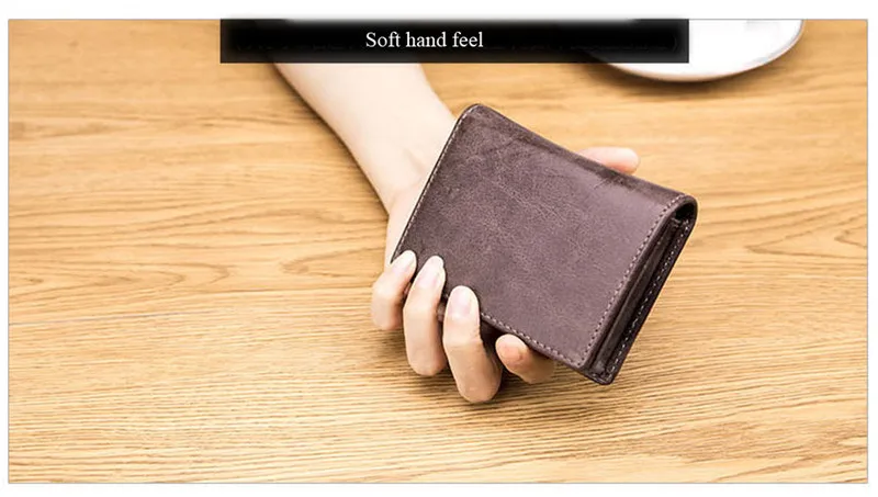 Модная защита RFID натуральная кожа мужской бизнес-держатель для карт маленький женский чехол для ID кредитных карт кошелек для женщин