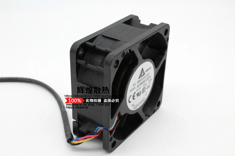 Совершенно новый охлаждающий вентилятор DELTA AFB0612EH 12В 0.48A 6025 6 см|cooling fan|delta afb0612eh6cm fan