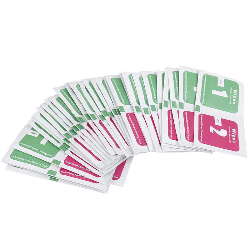 30 шт. пылепоглотитель для сотового телефона защита экрана Влажная и сухая бумага