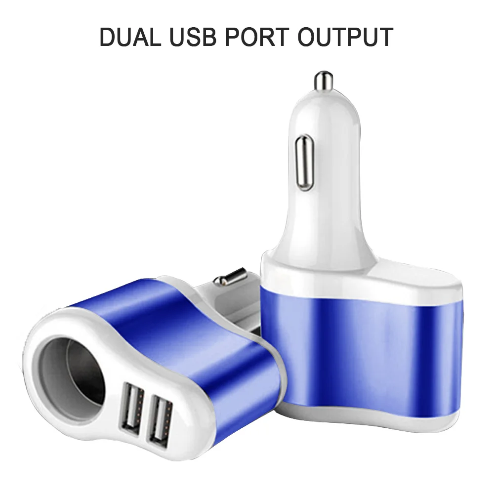 Автомобильное зарядное устройство с двумя USB электронная сигарета автомобильная