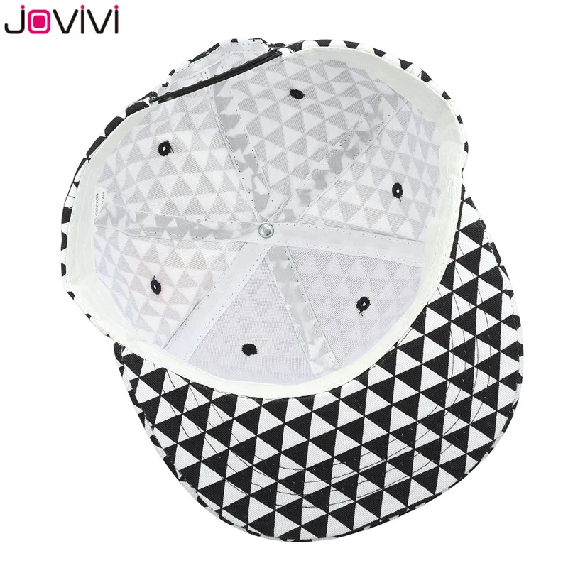 Jovivi Men's Women's Baseball Caps Snap back Adjustable Flat Top Hats Unisex Hip Hop Cap Fashion Unique Design Hat | Аксессуары