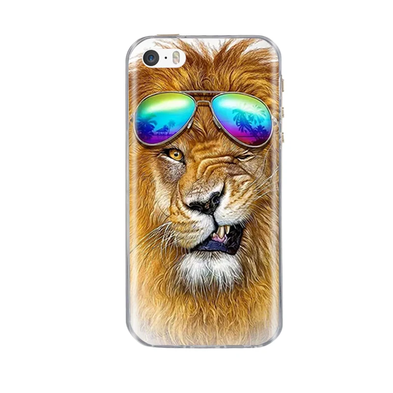 Чехол для iPhone 5 6 7 8 3D чехол 5S 6s силиконовый SE чехлы телефонов|Бамперы| |