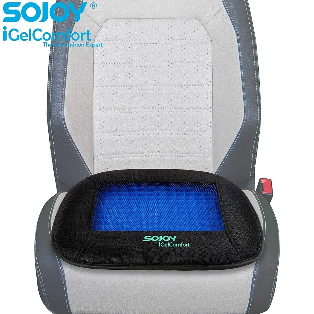 Ортопедическая дышащая гелевая Подушка для сиденья Sojoy iGel Comfort Coccyx охлаждающая